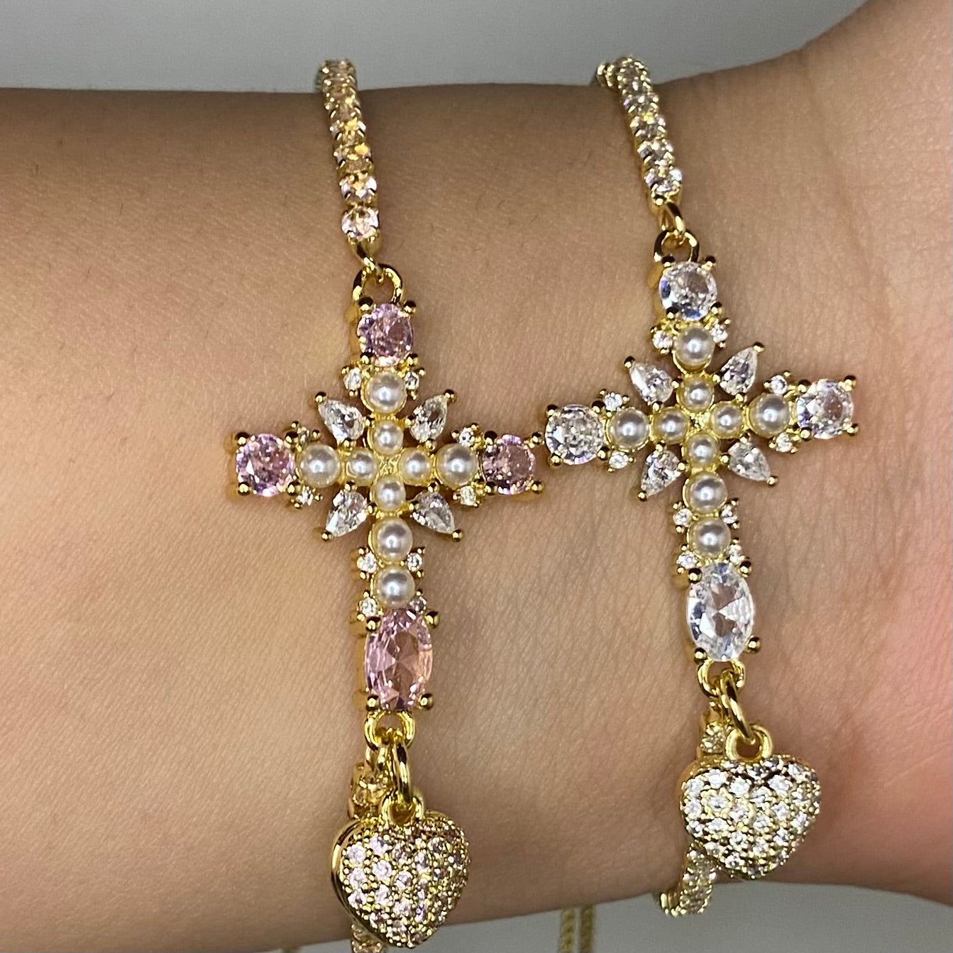 Blinged cross