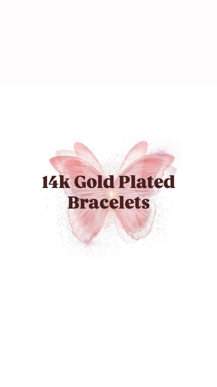 14k Gold Plated Bracelets