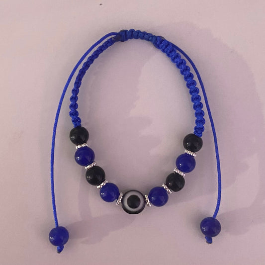 Black and blue eye