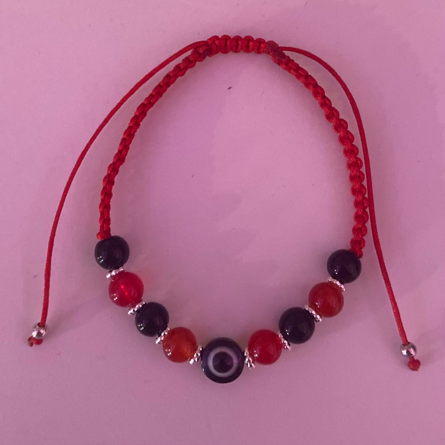 Black and red eye