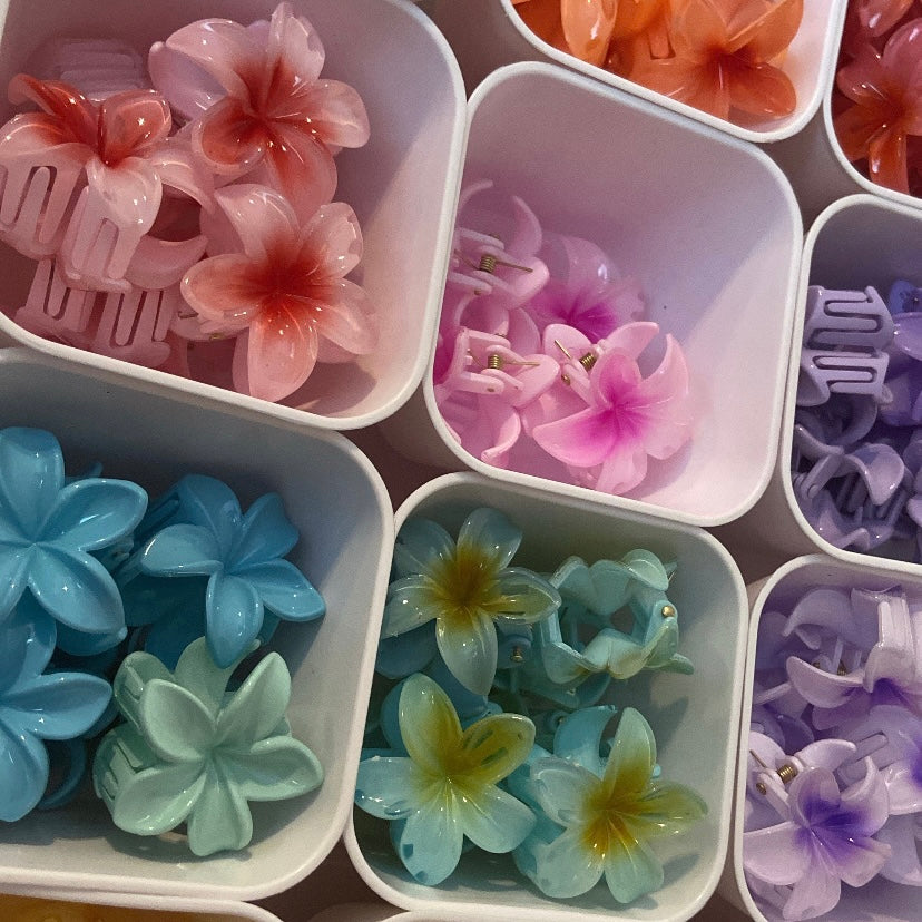 Mini flower clips