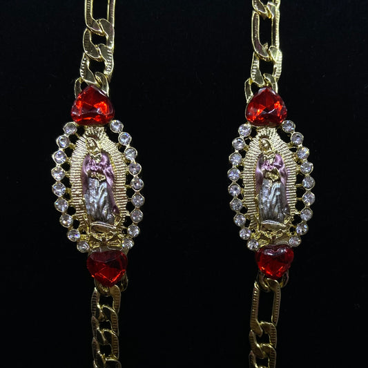 Virgencita Red Heart